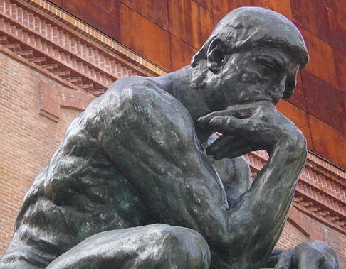 Carlos Delagado: Rodin's The Thinker     